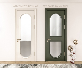 French Style Single Door-ID:540045023