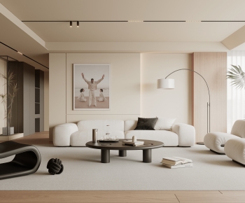 Modern A Living Room-ID:710923915