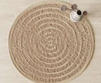 Modern Circular Carpet-ID:382812982