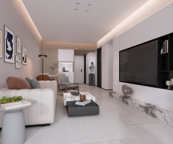 Modern A Living Room-ID:936530119