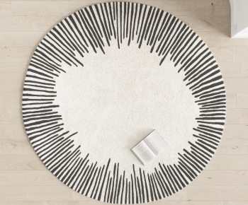 Modern Circular Carpet-ID:819782977