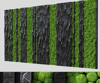 Modern Plant Wall-ID:734411004