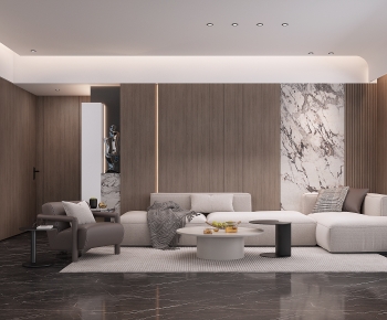 Modern A Living Room-ID:486309057