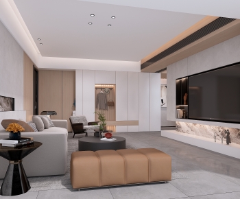 Modern A Living Room-ID:873722086