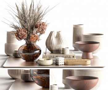 Wabi-sabi Style Decorative Set-ID:951364999