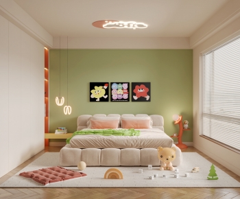 Modern Girl's Room Daughter's Room-ID:898267035