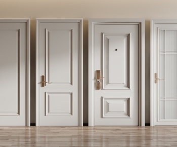 Simple European Style Single Door-ID:574685109