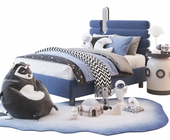 Modern Child's Bed-ID:365748884