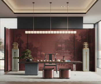 New Chinese Style Tea House-ID:758009912