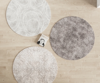 Modern Circular Carpet-ID:770826104