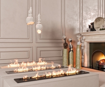 Modern Electronic Fireplace-ID:848941095