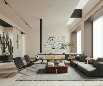 Modern A Living Room-ID:302567012