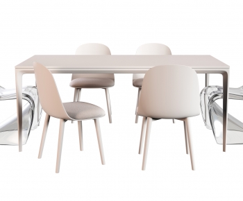 Modern Dining Table And Chairs-ID:714135899