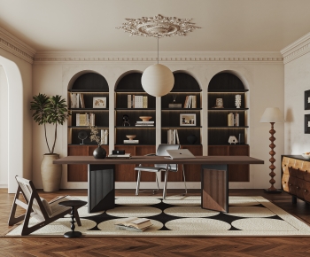 French Style Study Space-ID:923233034