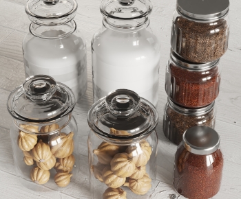 Modern Seasoning Jar-ID:100328958