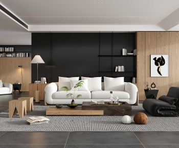 Modern A Living Room-ID:420012956