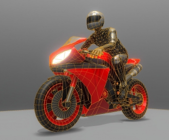 Modern Motorcycle-ID:986380107