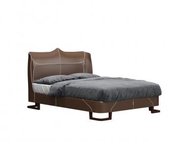 Modern Double Bed-ID:584053998