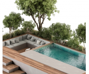 Modern Swimming Pool-ID:138789899