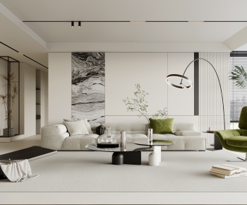 Modern A Living Room-ID:595031984