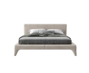 Modern Double Bed-ID:337740902