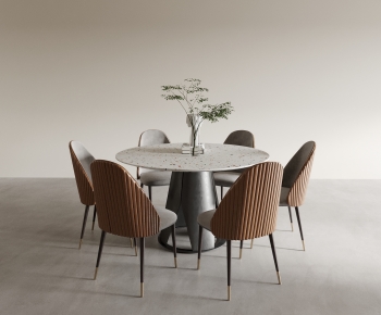 Modern Dining Table And Chairs-ID:208580531