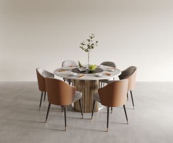 Modern Dining Table And Chairs-ID:360883959