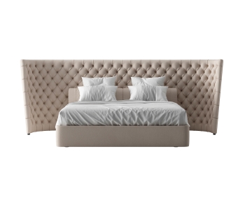 Modern Double Bed-ID:359859941