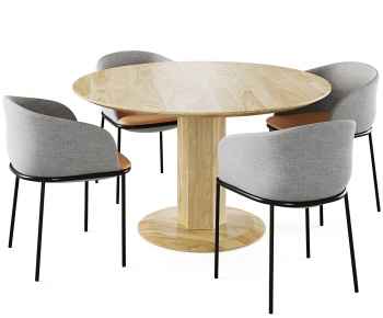 Modern Dining Table And Chairs-ID:117748024