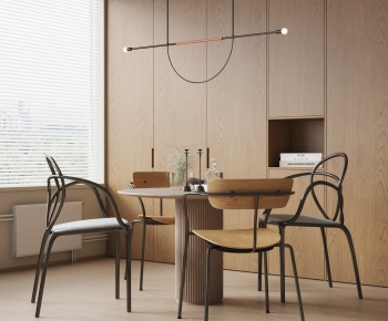 Modern Dining Table And Chairs-ID:117284062