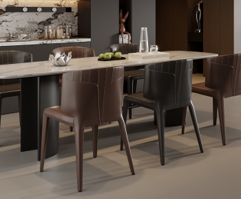 Modern Dining Table And Chairs-ID:825161938