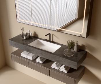 Modern Bathroom Cabinet-ID:927268985