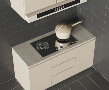 Modern Kitchen Electric Gas Range-ID:385611062