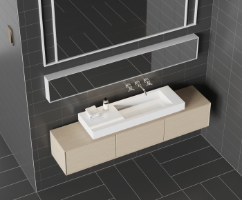 Modern Bathroom Cabinet-ID:392766005