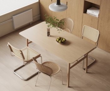 Modern Dining Table And Chairs-ID:658890015