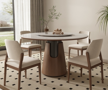 Modern Dining Table And Chairs-ID:720438963