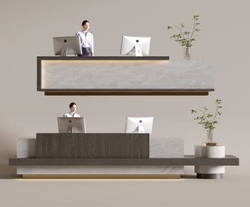 Modern Reception Desk-ID:289328103