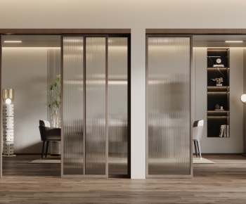 Modern Sliding Door-ID:988138911