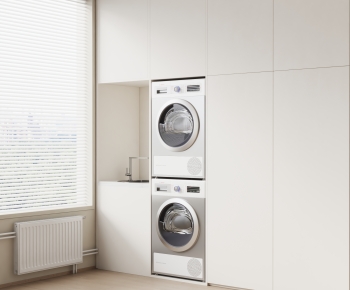 Modern Laundry Cabinet-ID:115969214