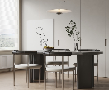 Modern Dining Table And Chairs-ID:161348105