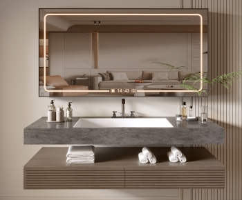 Modern Bathroom Cabinet-ID:416140672