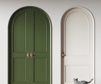 French Style Double Door-ID:923453099