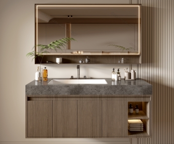 Modern Bathroom Cabinet-ID:962712055