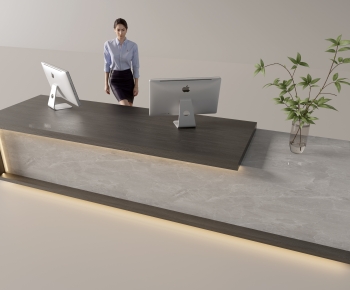 Modern Reception Desk-ID:825678117