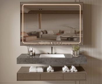 Modern Bathroom Cabinet-ID:748780974