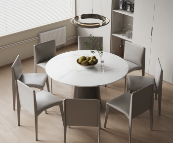 Modern Dining Table And Chairs-ID:229938038