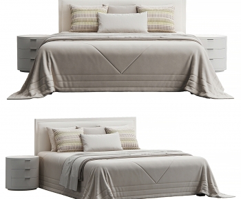 Modern Double Bed-ID:484951976