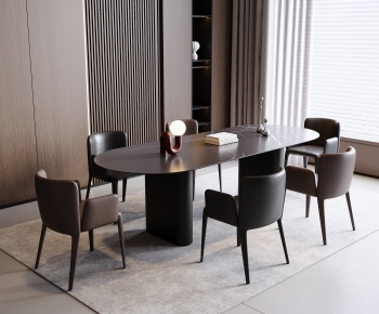 Modern Dining Table And Chairs-ID:471904041