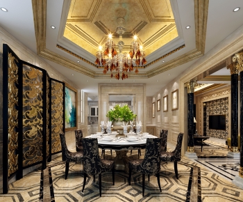 European Style Dining Room-ID:417232049