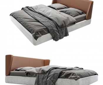 Modern Double Bed-ID:540209057